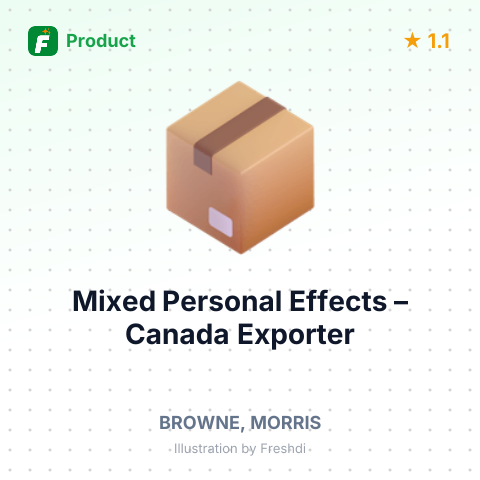 Mixed Personal Effects – summary card, no photo uploaded yet