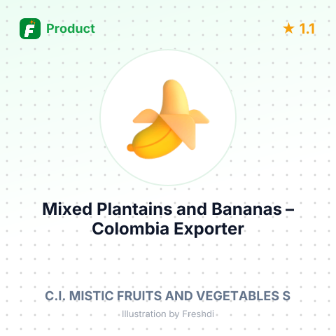 Mixed Plantains and Bananas – summary card, no photo uploaded yet