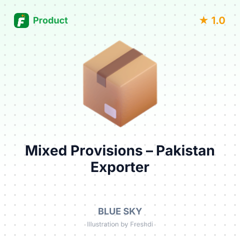 Mixed Provisions – summary card, no photo uploaded yet