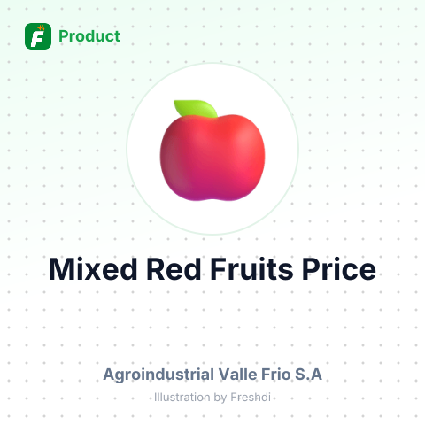 Mixed Red Fruits – summary card, no photo uploaded yet