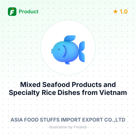 Mixed Seafood Products and Specialty Rice Dishes – summary card, no photo uploaded yet