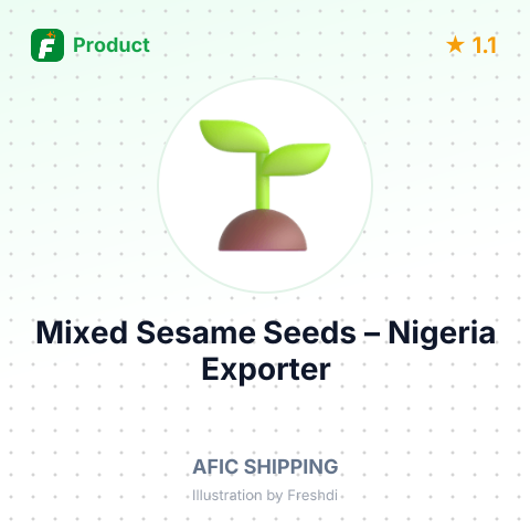 Mixed Sesame Seeds – summary card, no photo uploaded yet