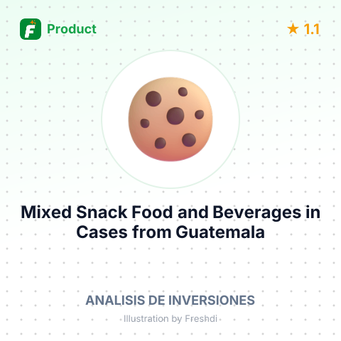 Mixed Snack Food and Beverages in Cases – summary card, no photo uploaded yet
