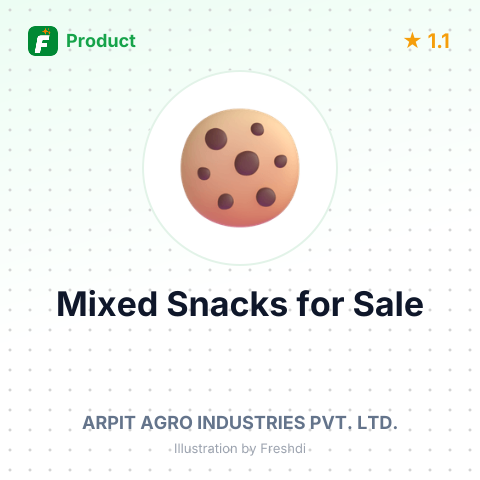Mixed Snack Foods – product summary card, no photo uploaded yet