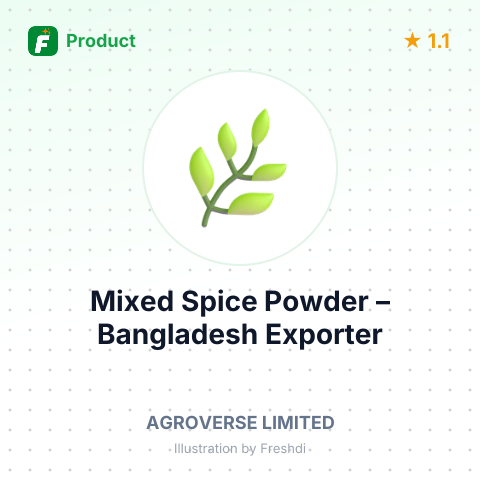 Mixed Spice Powder – summary card, no photo uploaded yet