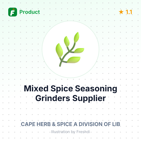 Mixed Spice Seasoning Grinders – summary card, no photo uploaded yet