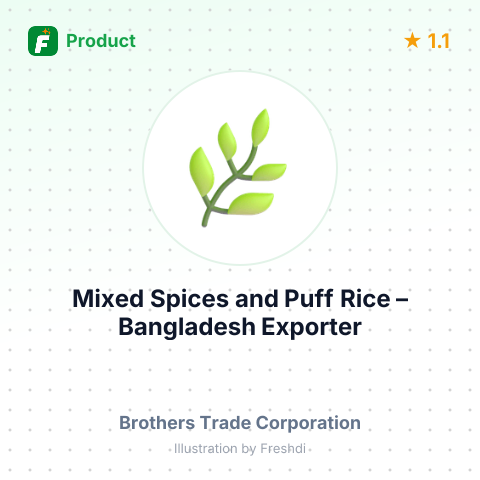 Mixed Spices and Puff Rice – summary card, no photo uploaded yet