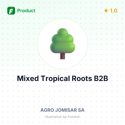 Mixed Tropical Roots and Tubers – summary card, no photo uploaded yet