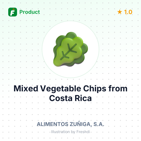 Mixed Vegetable Chips – summary card, no photo uploaded yet
