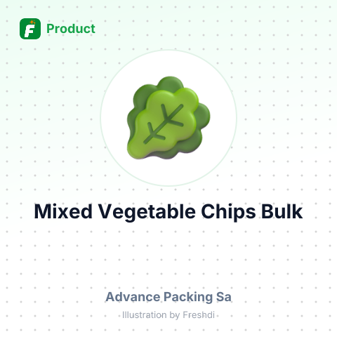 Mixed Vegetable Chips – summary card, no photo uploaded yet
