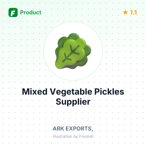 Mixed Vegetable Pickles – summary card, no photo uploaded yet