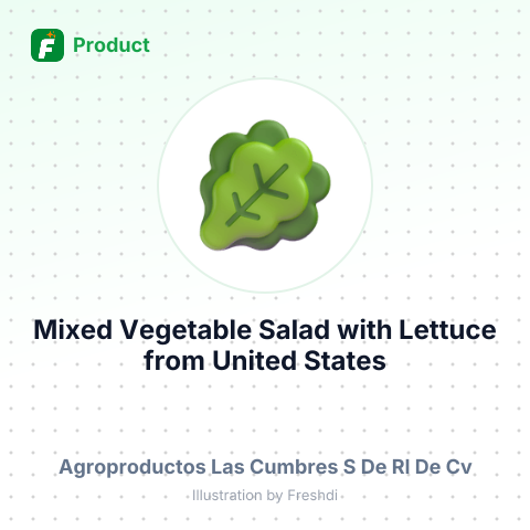 Mixed Vegetable Salad with Lettuce – summary card, no photo uploaded yet