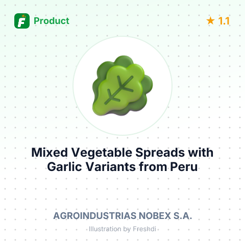 Mixed Vegetable Spreads with Garlic Variants – summary card, no photo uploaded yet