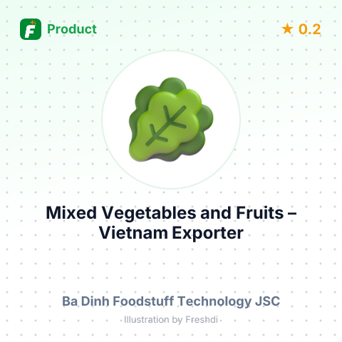 Mixed Vegetables and Fruits – summary card, no photo uploaded yet
