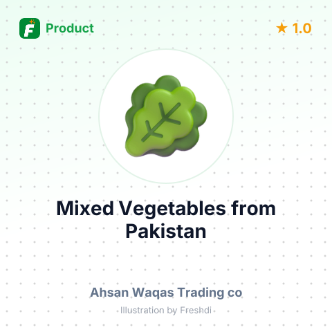 Mixed Vegetables – summary card, no photo uploaded yet