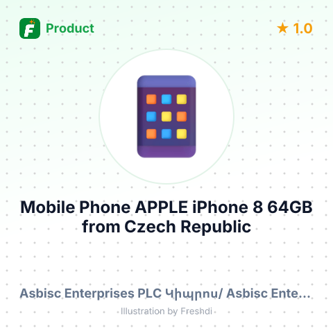Mobile Phone APPLE iPhone 8 64GB – summary card, no photo uploaded yet