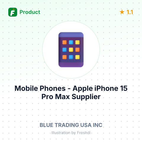 Mobile Phones (Cellular) - Apple iPhone 15 Pro Max – summary card, no photo uploaded yet