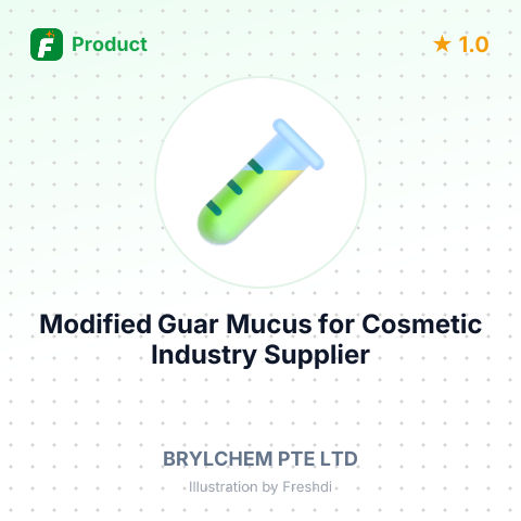 Modified Guar Mucus for Cosmetic Industry – summary card, no photo uploaded yet