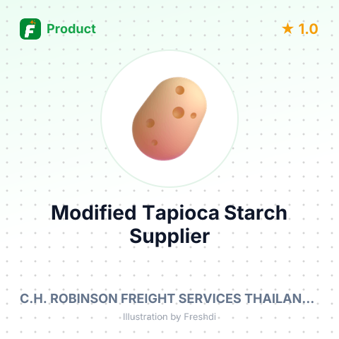 Modified Tapioca Starch – summary card, no photo uploaded yet