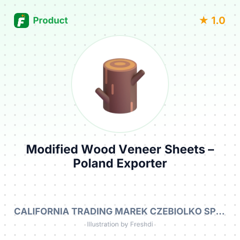 Modified Wood Veneer Sheets – summary card, no photo uploaded yet