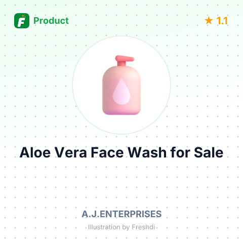 Moisturizing Aloe Vera Face Wash – summary card, no photo uploaded yet