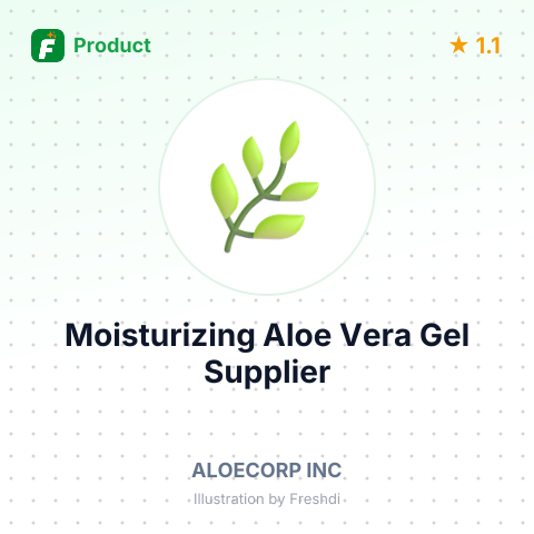 Moisturizing Aloe Vera Gel – summary card, no photo uploaded yet