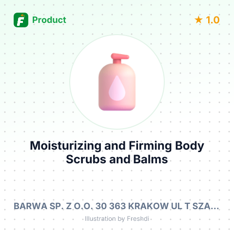 Moisturizing and Firming Body Scrubs and Balms – summary card, no photo uploaded yet
