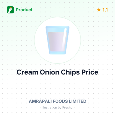 Moofut Chips - Cream Onion – summary card, no photo uploaded yet