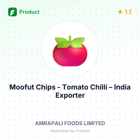 Moofut Chips - Tomato Chilli – product summary card, no photo uploaded yet