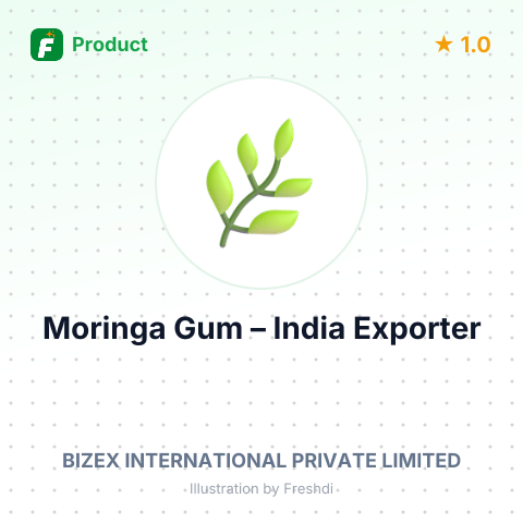 Moringa Gum (Sahajana) – summary card, no photo uploaded yet