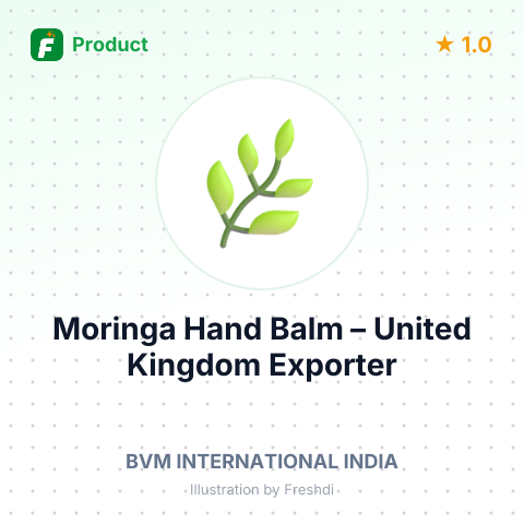 Moringa Hand Balm – summary card, no photo uploaded yet