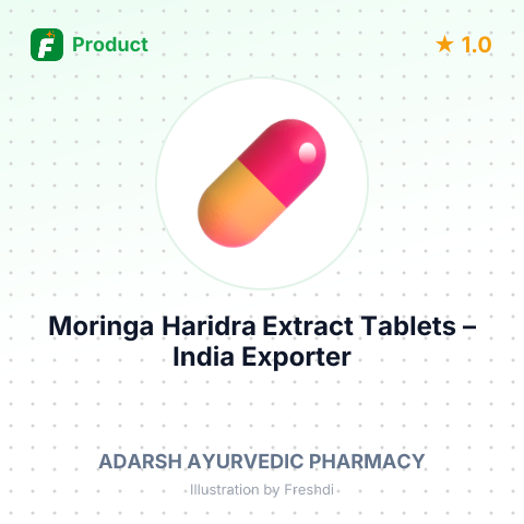 Moringa Haridra Extract Tablets – summary card, no photo uploaded yet
