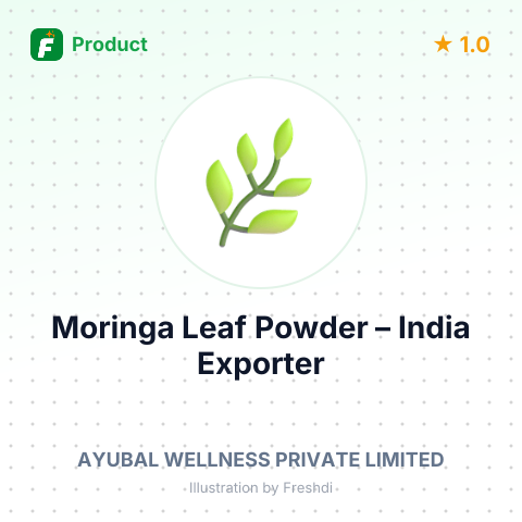 Moringa Leaf Powder – summary card, no photo uploaded yet