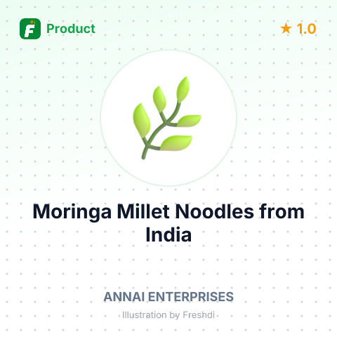 Moringa Millet Noodles – summary card, no photo uploaded yet