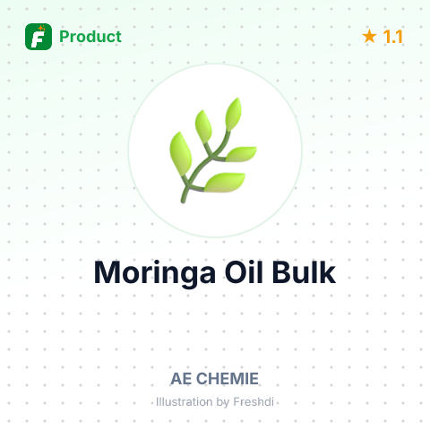 Moringa Oil – summary card, no photo uploaded yet
