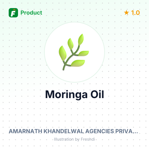Moringa Oil – summary card, no photo uploaded yet