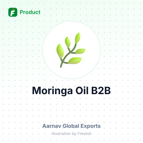 Moringa Oil for Aromatherapy – summary card, no photo uploaded yet