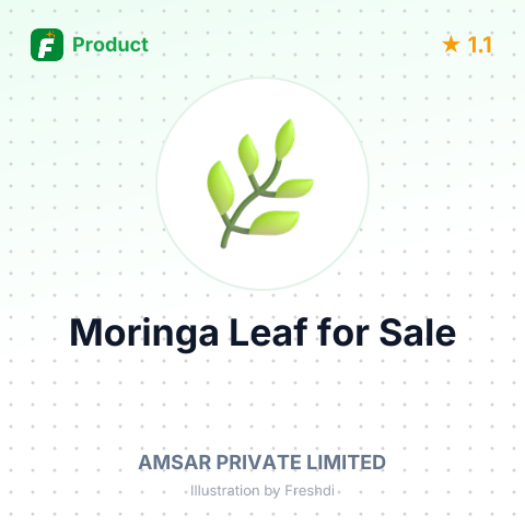 Moringa Oleifera Leaf (Soanjana) – summary card, no photo uploaded yet