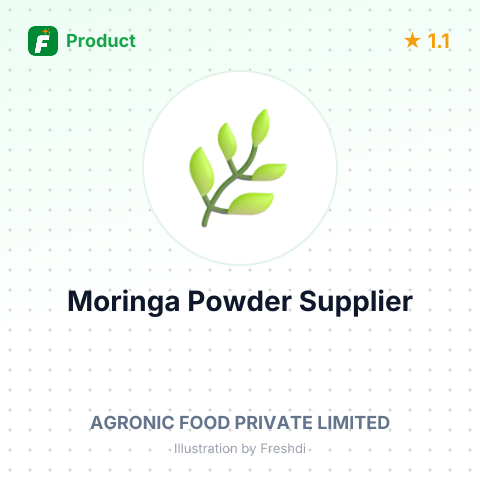 Moringa Powder – summary card, no photo uploaded yet