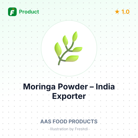 Moringa Powder – summary card, no photo uploaded yet