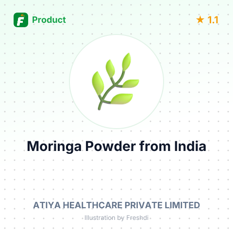 Moringa Powder – summary card, no photo uploaded yet