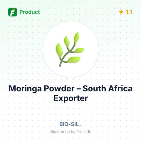 Moringa Powder – summary card, no photo uploaded yet