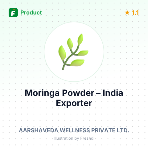 Moringa Powder – summary card, no photo uploaded yet