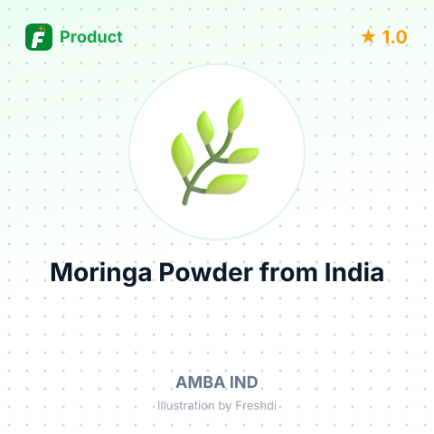 Moringa Powder – summary card, no photo uploaded yet