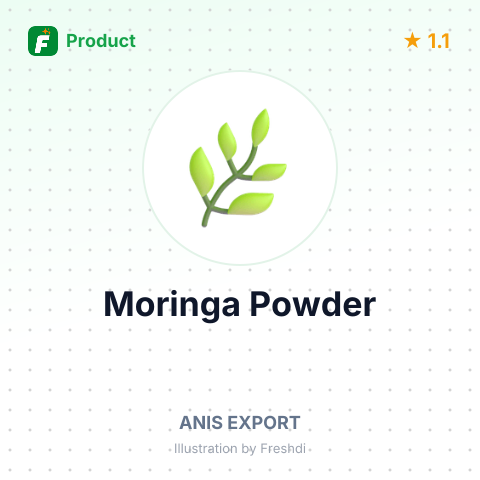 Moringa Powder – summary card, no photo uploaded yet