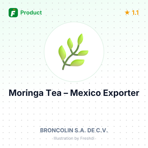 Moringa Tea – summary card, no photo uploaded yet