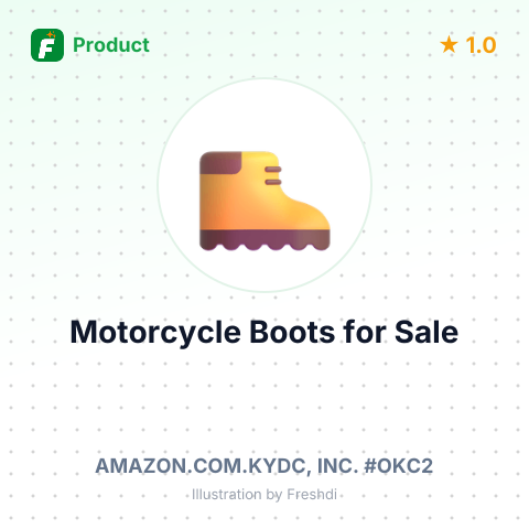 Motorcycle Boots – summary card, no photo uploaded yet