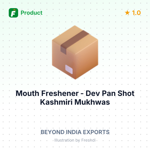 Mouth Freshener - Dev Pan Shot Kashmiri Mukhwas – summary card, no photo uploaded yet