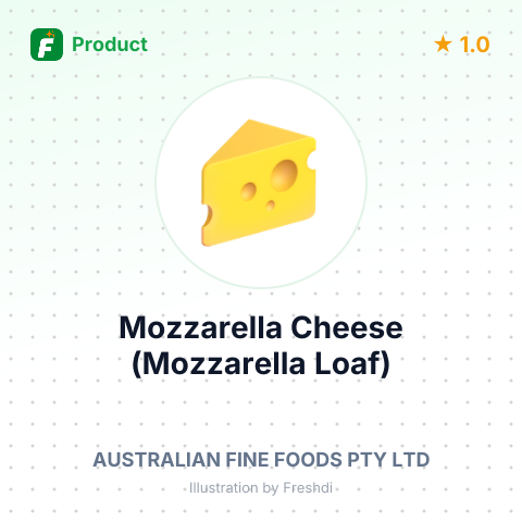 Mozzarella Cheese (Mozzarella Loaf) – product summary card, no photo uploaded yet