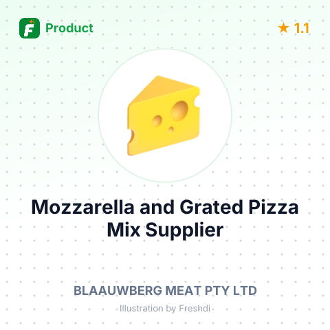 Mozzarella and Grated Pizza Mix – summary card, no photo uploaded yet